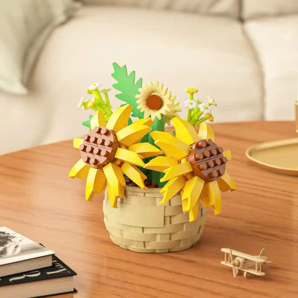 Brick flower