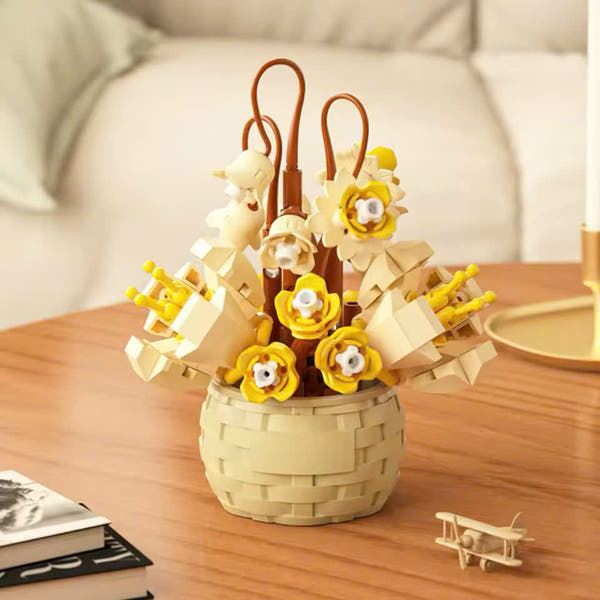 Brick flower