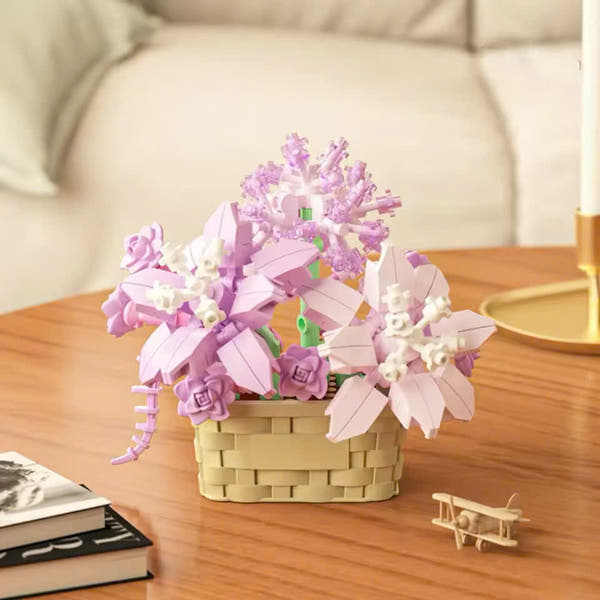 Brick flower