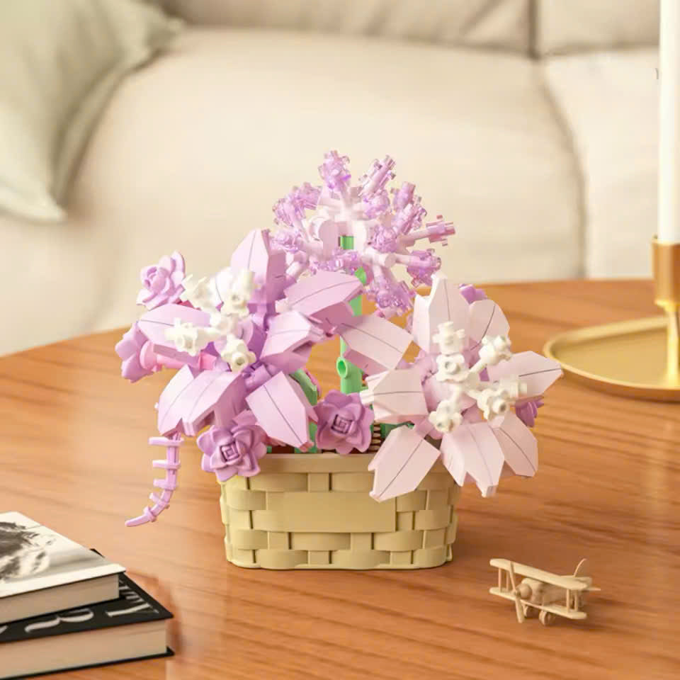 Brick flower