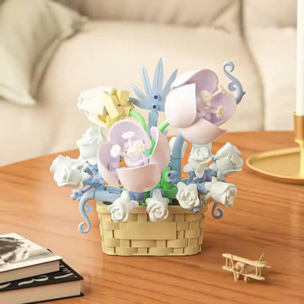 Brick flower