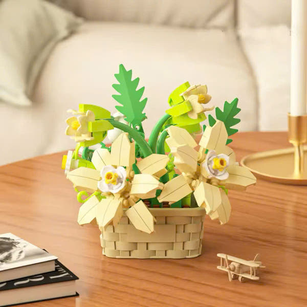 Brick flower
