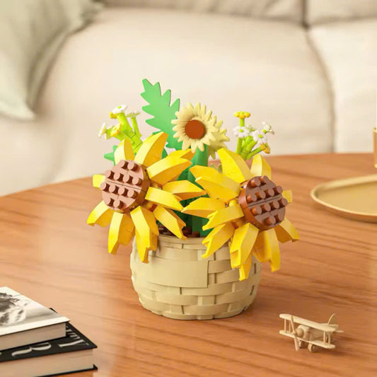 Brick flower